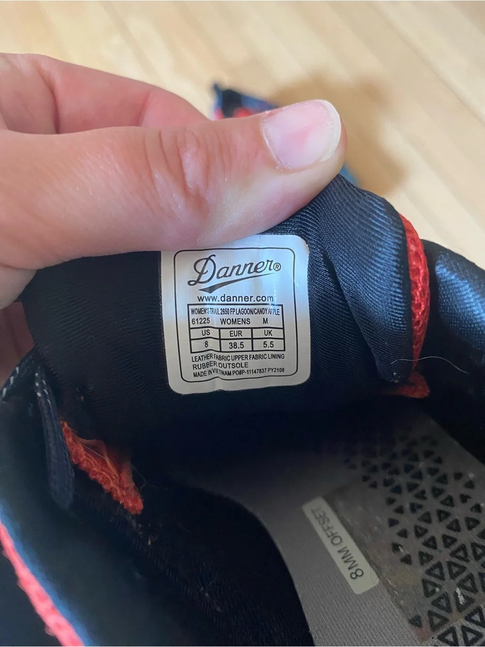 Danner x Free People hiking sneakers